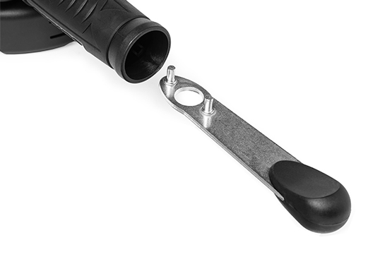 Позволят быстро менять угол расположения кожуха при смене угла резания